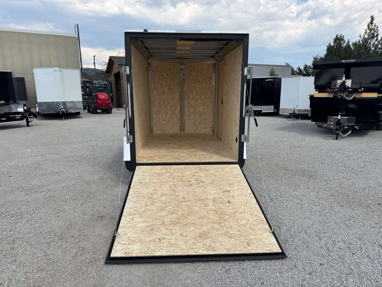 Photo of 2026 Mirage XE 6x10 V Nose Enclosed Cargo Trailer Ramp Door Black Extra Height 2990lb GVW