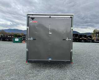 Thumbnail Photo of 2026 Mirage XE 7X14 V-Nose Ramp Door Cargo / Enclosed Trailer Extra Height Charcoal Grey 7000lb GVW