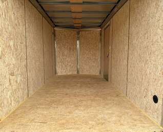 Thumbnail Photo of 2026 Mirage XE 7X14 V-Nose Ramp Door Cargo / Enclosed Trailer Extra Height Charcoal Grey 7000lb GVW