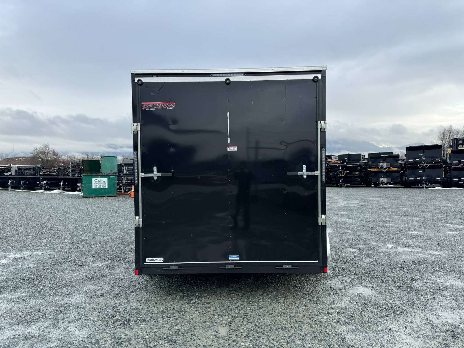 Photo of 2026 Mirage XE 7X14 V-Nose Ramp Door Cargo / Enclosed Trailer Extra Height Black 7000lb GVW