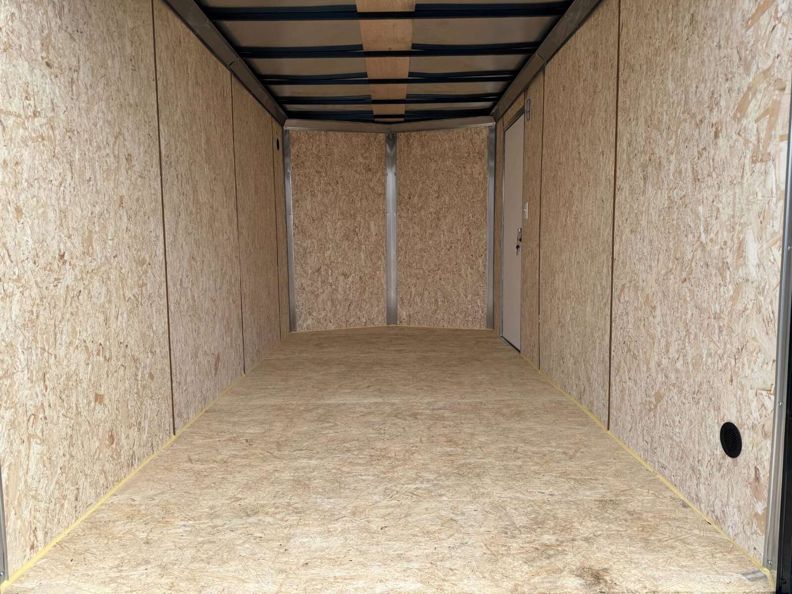 Photo of 2026 Mirage XE 7X14 V-Nose Ramp Door Cargo / Enclosed Trailer Extra Height Black 7000lb GVW