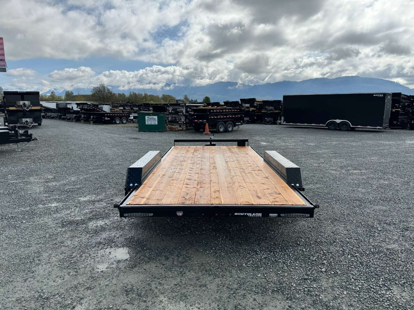 Photo of 2026 Southland 7x16 Flat Deck Car Hauler Trailer 8000lb GVW w/ Ramps