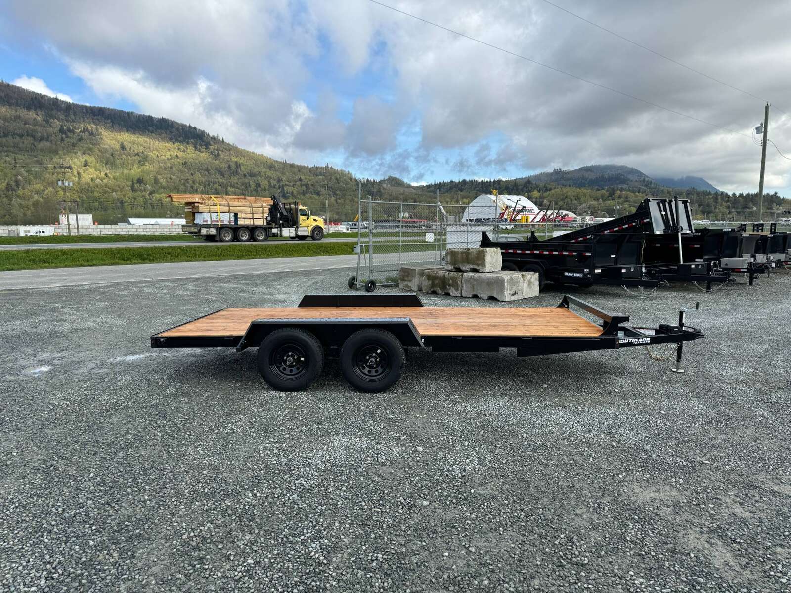 Photo of 2026 Southland 7x16 Flat Deck Car Hauler Trailer 8000lb GVW w/ Ramps