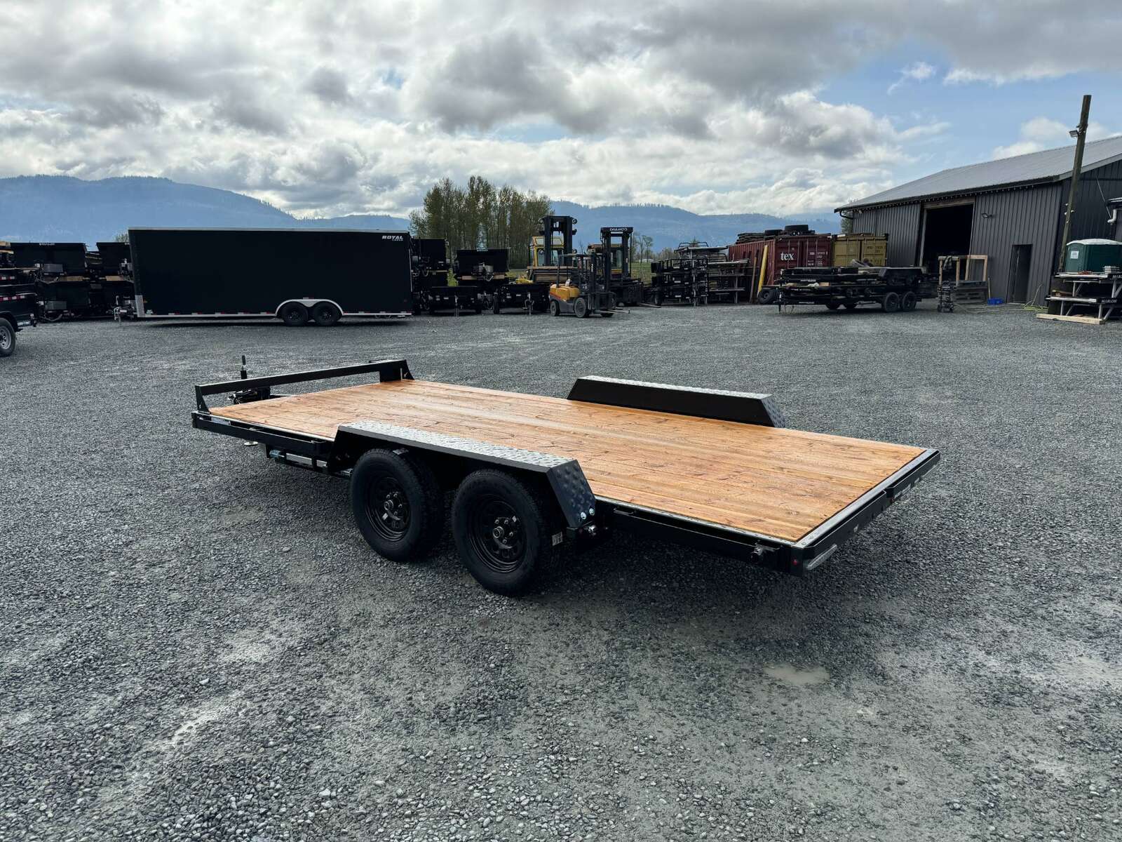Photo of 2026 Southland 7x16 Flat Deck Car Hauler Trailer 8000lb GVW w/ Ramps