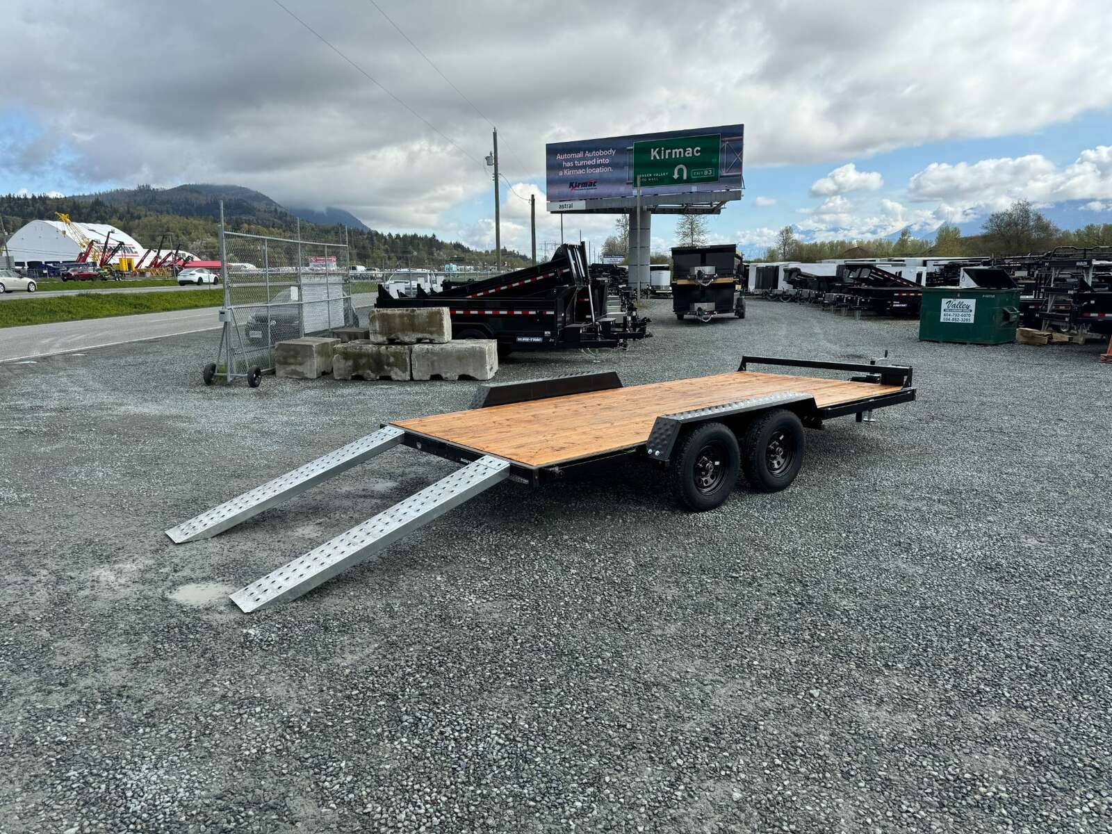 Photo of 2026 Southland 7x16 Flat Deck Car Hauler Trailer 8000lb GVW w/ Ramps