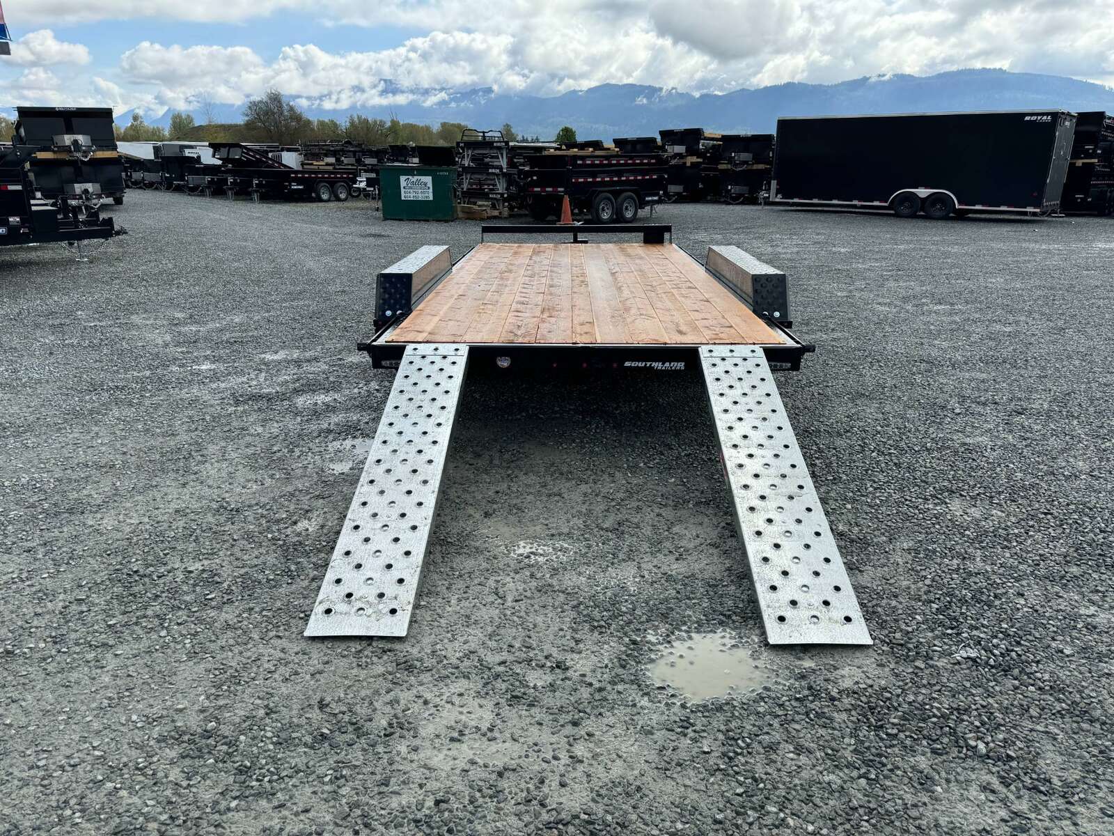 Photo of 2026 Southland 7x16 Flat Deck Car Hauler Trailer 8000lb GVW w/ Ramps