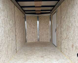 Thumbnail Photo of 2026 Mirage XE 6x10 V Nose Enclosed Cargo Trailer Barn Doors Black Extra Height 2990lb GVW