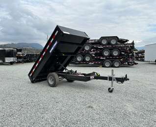 Thumbnail Photo of 2025 Suretrac 4.5x8 Mini Dump Trailer Utility 2990lb GVW