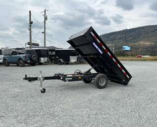 Thumbnail Photo of 2025 Suretrac 4.5x8 Mini Dump Trailer Utility 2990lb GVW