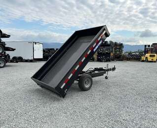 Thumbnail Photo of 2025 Suretrac 4.5x8 Mini Dump Trailer Utility 2990lb GVW