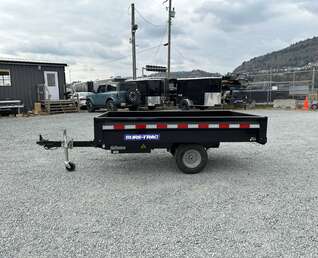 Thumbnail Photo of 2025 Suretrac 4.5x8 Mini Dump Trailer Utility 2990lb GVW
