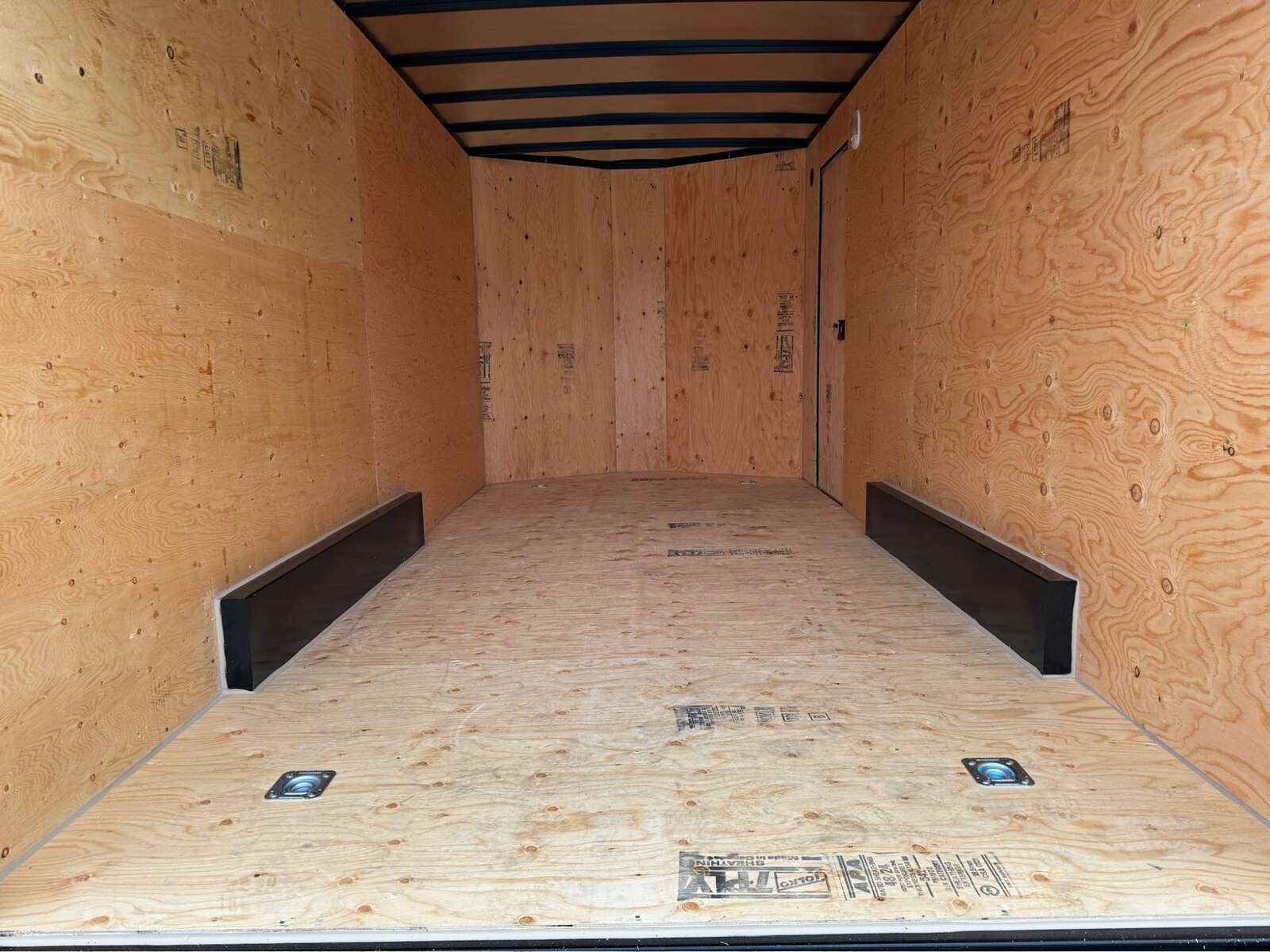 Photo of 2026 Royal 7.5X16 V-NOSE RAMP DOOR EXTRA HEIGHT Cargo / Enclosed Trailer Charcoal Grey 7700lb GVW