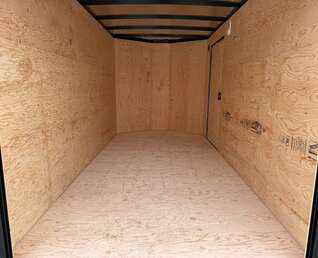 Thumbnail Photo of 2026 Royal Cargo 6x12 V Nose Cargo / Enclosed Trailer Ramp Door Charcoal Grey 2999lb GVW