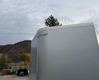 Thumbnail Photo of **Scratch & Dent Sale** 2026 Royal 7.5X16 V-NOSE RAMP DOOR EXTRA HEIGHT Cargo / Enclosed Trailer Silver 7700lb GVW