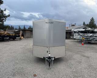 Thumbnail Photo of 2026 Royal Cargo 6x12 V Nose Cargo / Enclosed Trailer Ramp Door Silver 2999lb GVW