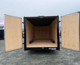 Thumbnail Photo of 2026 Royal Cargo 8.5x20 +V Nose 11,400lb Cargo / Enclosed Trailer BARN DOORS Extra Height White