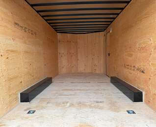 Thumbnail Photo of 2026 Royal Cargo 8.5X16 V NOSE Cargo / Enclosed Trailer Black BARN DOORS EXTRA HEIGHT 11,400LB GVW
