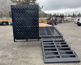 Thumbnail Photo of 2026 Southland Trailer 8x20 +5ft Dovetail Flip Over Ramps Deckover Trailer 15,400lb GVW Flat Deck