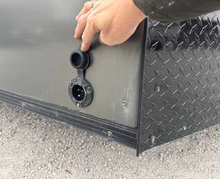 Thumbnail Photo of 2026 Royal 7.5X16 Cargo / Enclosed Trailer Camping Package w/ Window & Power Port RAMP DOOR EXTRA HEIGHT Charcoal Grey 7700lb GVW