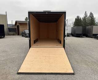 Thumbnail Photo of 2026 Royal 7.5x18 Cargo Enclosed Trailer Heavy Duty 11400lb GVW w/ Ramp Door Black