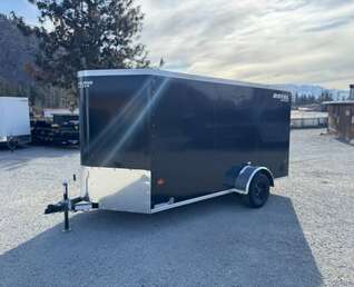 Thumbnail Photo of 2026 Royal Cargo 6x12 V Nose Cargo / Enclosed Trailer Ramp Door Black 2999lb GVW