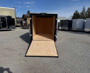 Thumbnail Photo of 2026 Royal Cargo 6x12 V Nose Cargo / Enclosed Trailer Ramp Door Black 2999lb GVW
