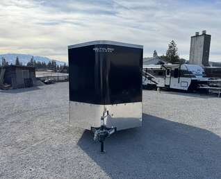 Thumbnail Photo of 2026 Royal Cargo 6x12 V Nose Cargo / Enclosed Trailer Ramp Door Black 2999lb GVW