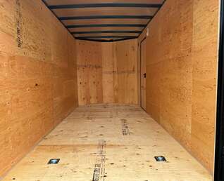 Thumbnail Photo of 2026 Royal Cargo 7X14 V Nose 7700LB GVW BARN DOORS Charcoal Grey Enclosed Trailer Extra Tall