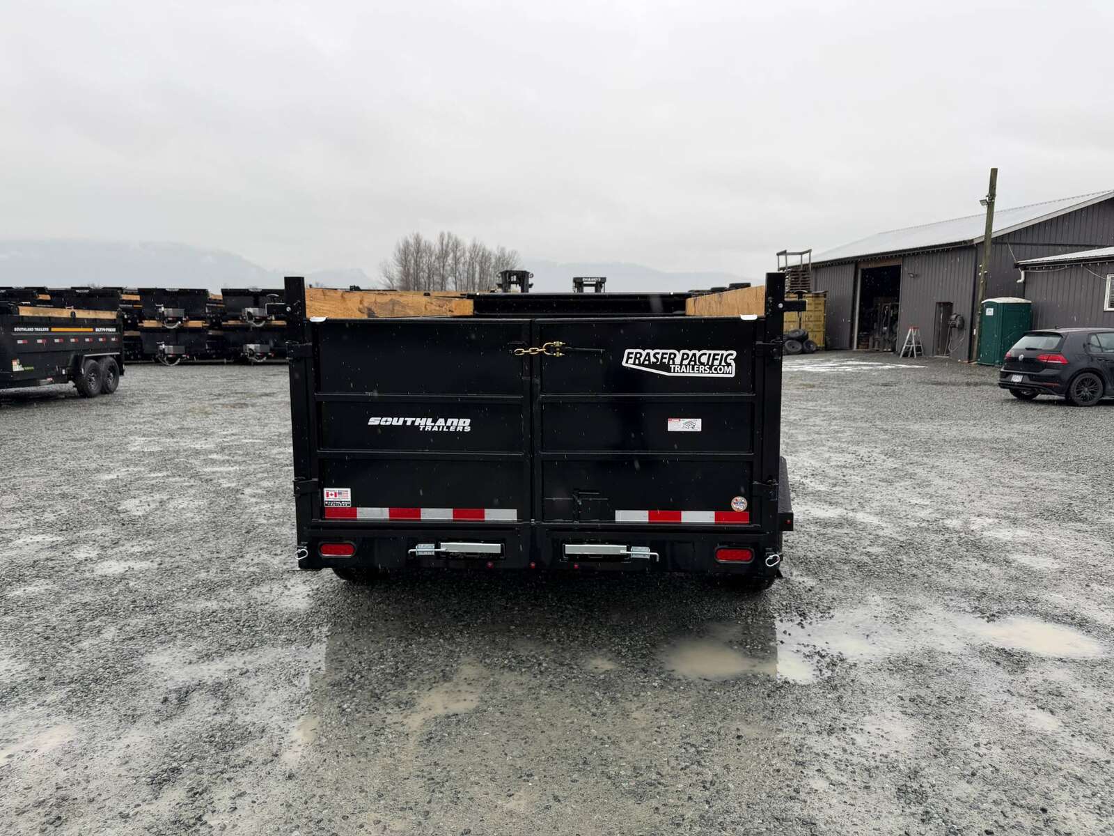 Photo of 2026 Southland 7x14 High Side Dump Trailer 15,400lb GVW w/ Tarp & Ramps