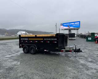 Thumbnail Photo of 2026 Southland 7x14 High Side Dump Trailer 15,400lb GVW w/ Tarp & Ramps