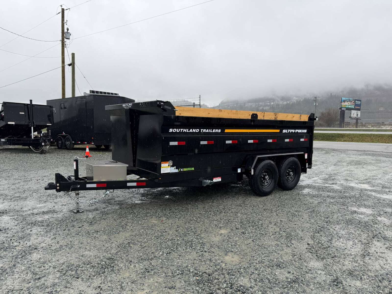 Photo of 2026 Southland 7x14 High Side Dump Trailer 15,400lb GVW w/ Tarp & Ramps