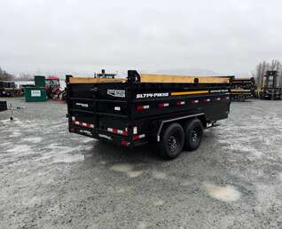 Thumbnail Photo of 2026 Southland 7x14 High Side Dump Trailer 15,400lb GVW w/ Tarp & Ramps