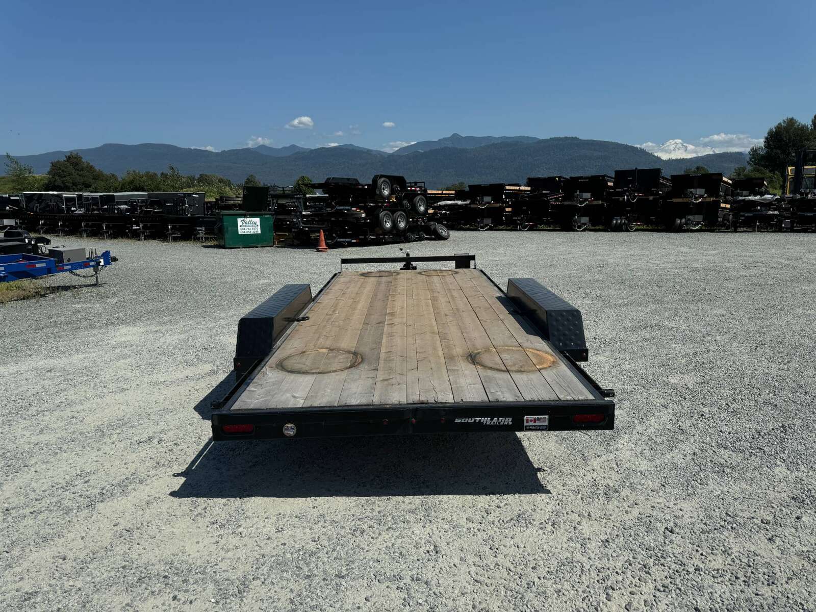 Photo of 2026 Southland 7X18 11,400LB GVW Equipment / Car Trailer Flat deck Slide In Ramps