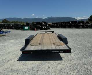 Thumbnail Photo of 2026 Southland 7X18 11,400LB GVW Equipment / Car Trailer Flat deck Slide In Ramps