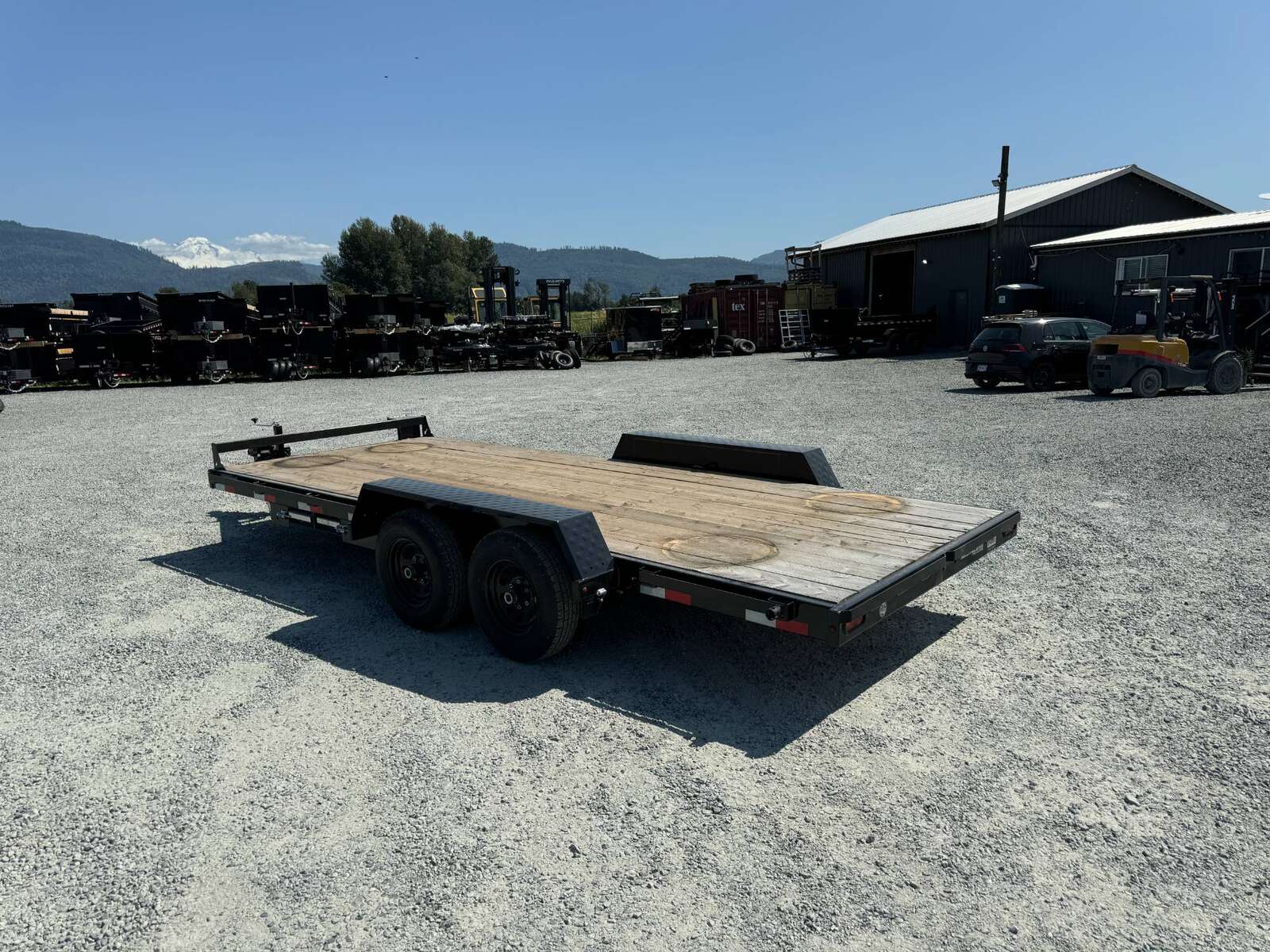 Photo of 2026 Southland 7X18 11,400LB GVW Equipment / Car Trailer Flat deck Slide In Ramps