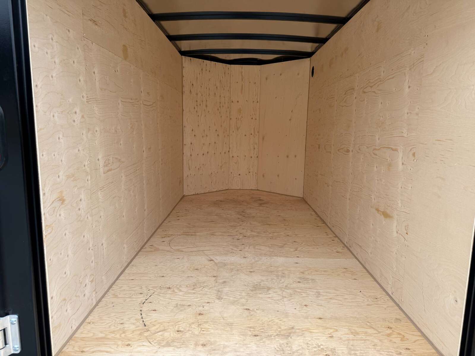 Photo of 2026 Royal Cargo 5x10 Cargo Enclosed Trailer V Nose Ramp Door Charcoal Grey