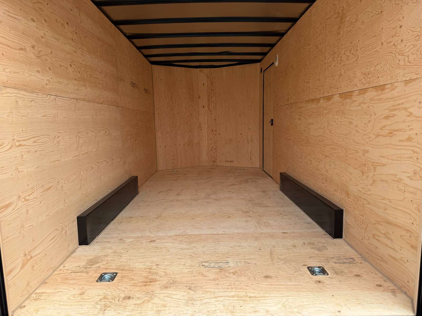 Photo of 2026 Royal 7.5X16 V-NOSE RAMP DOOR EXTRA HEIGHT Cargo / Enclosed Trailer Charcoal Grey 7700lb GVW (GSR)