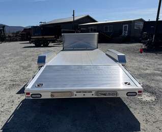 Thumbnail Photo of 2026 Suretrac 7x18 Aluminum Car Hauler Flat Deck Trailer 7000lb GVW w/ Front Shield & Loading Ramps