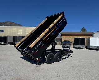 Thumbnail Photo of 2026 Southland 7x14 High Side Dump Trailer 15,400lb GVW w/ Tarp & Ramps