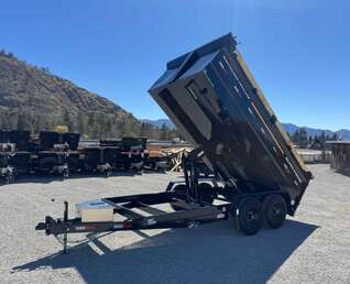 Thumbnail Photo of 2026 Southland 7x14 High Side Dump Trailer 15,400lb GVW w/ Tarp & Ramps