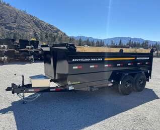 Thumbnail Photo of 2026 Southland 7x14 High Side Dump Trailer 15,400lb GVW w/ Tarp & Ramps