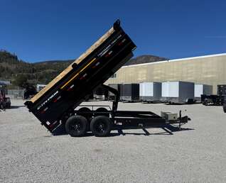 Thumbnail Photo of 2026 Southland 7x14 High Side Dump Trailer 15,400lb GVW w/ Tarp & Ramps
