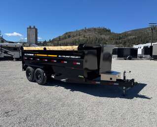 Thumbnail Photo of 2026 Southland 7x14 High Side Dump Trailer 15,400lb GVW w/ Tarp & Ramps