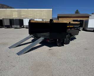 Thumbnail Photo of 2026 Southland 7x14 High Side Dump Trailer 15,400lb GVW w/ Tarp & Ramps
