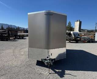 Thumbnail Photo of 2026 Royal Cargo 7X14 V Nose 7700LB GVW RAMP DOOR Pewter Enclosed Cargo Trailer Extra Tall (GSR)