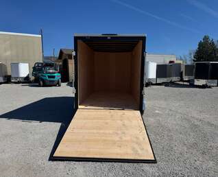 Thumbnail Photo of 2026 Royal Cargo 7X14 V Nose 7700LB GVW RAMP DOOR Pewter Enclosed Cargo Trailer Extra Tall (GSR)