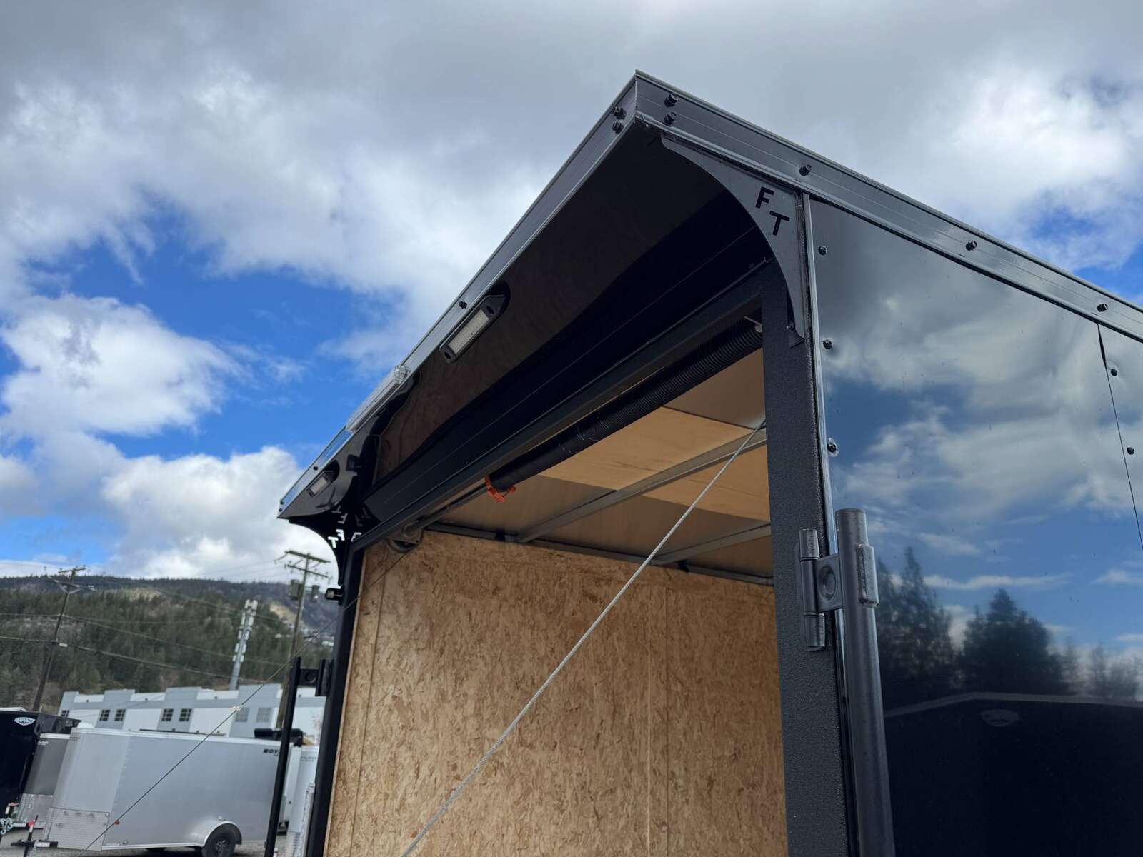 Photo of 2026 Impact Quake 7x12 V Nose Cargo / Enclosed Trailer 5000lb GVW w/ Ramp Door