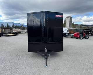 Thumbnail Photo of 2026 Impact Quake 7x12 V Nose Cargo / Enclosed Trailer 5000lb GVW w/ Ramp Door