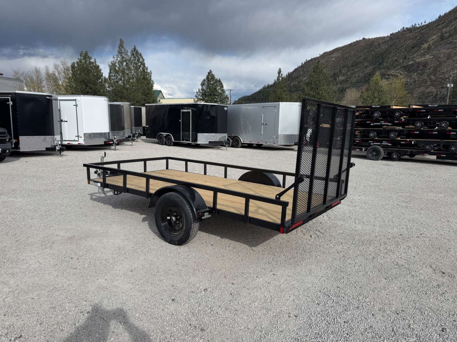 Photo of 2026 MaxForce 6x12 Utility Trailer w/ Ramp Gate - ATV UTV Side x Side