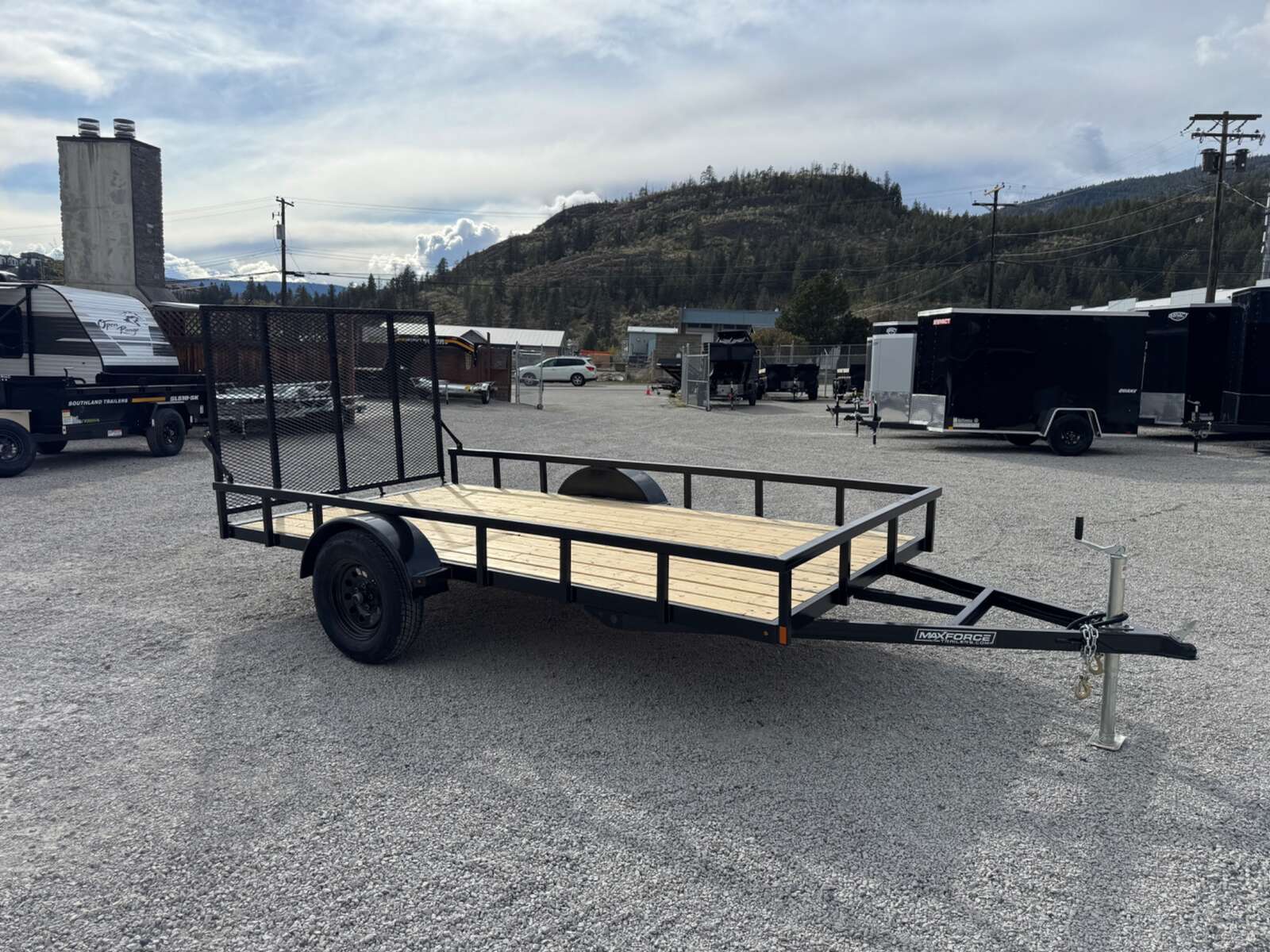 Photo of 2026 MaxForce 6x12 Utility Trailer w/ Ramp Gate - ATV UTV Side x Side